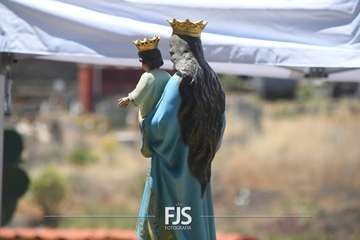 Misa y procesión en Telde en honor de María Auxiliadora/Francisco Javier Santana.